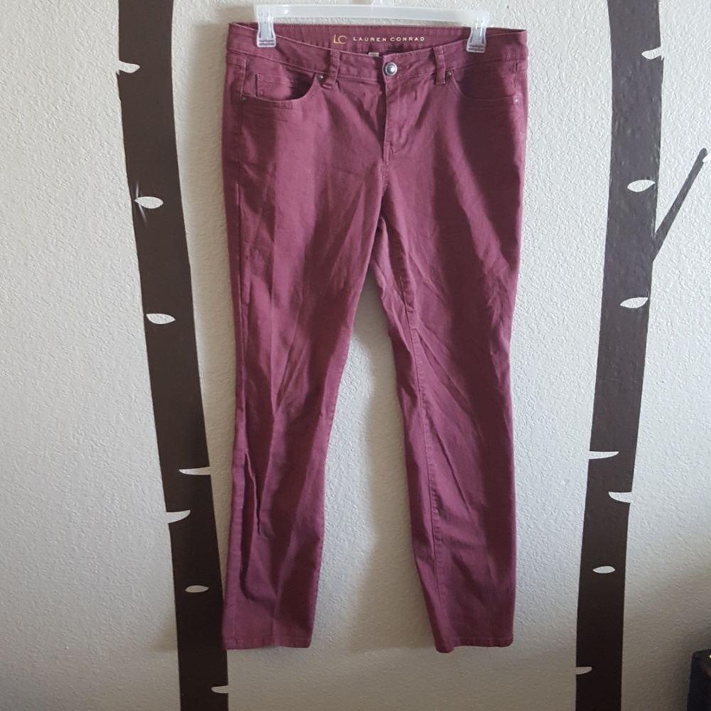 🌵Lauren Conrad Pink Mauve Skinny Jeans